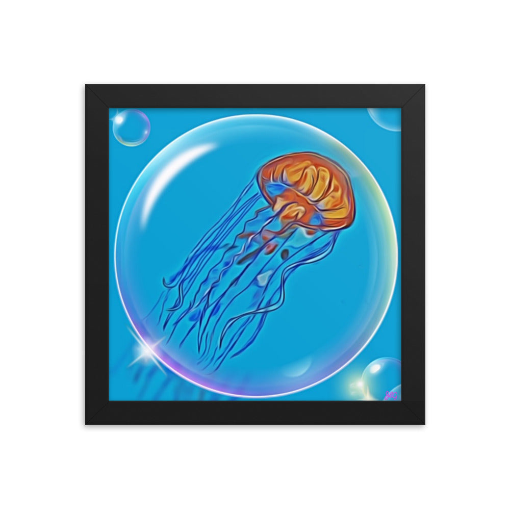 Jellyfish in a Bubble