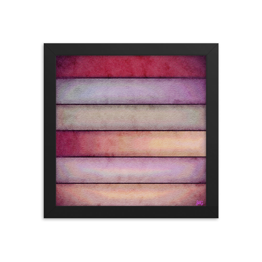 Stripes in a Pink Palette