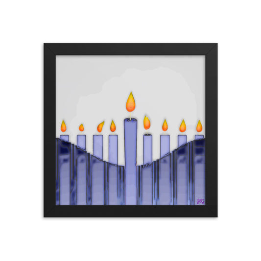 Decorative Hannukah Candles