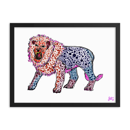 Multicolor Lion