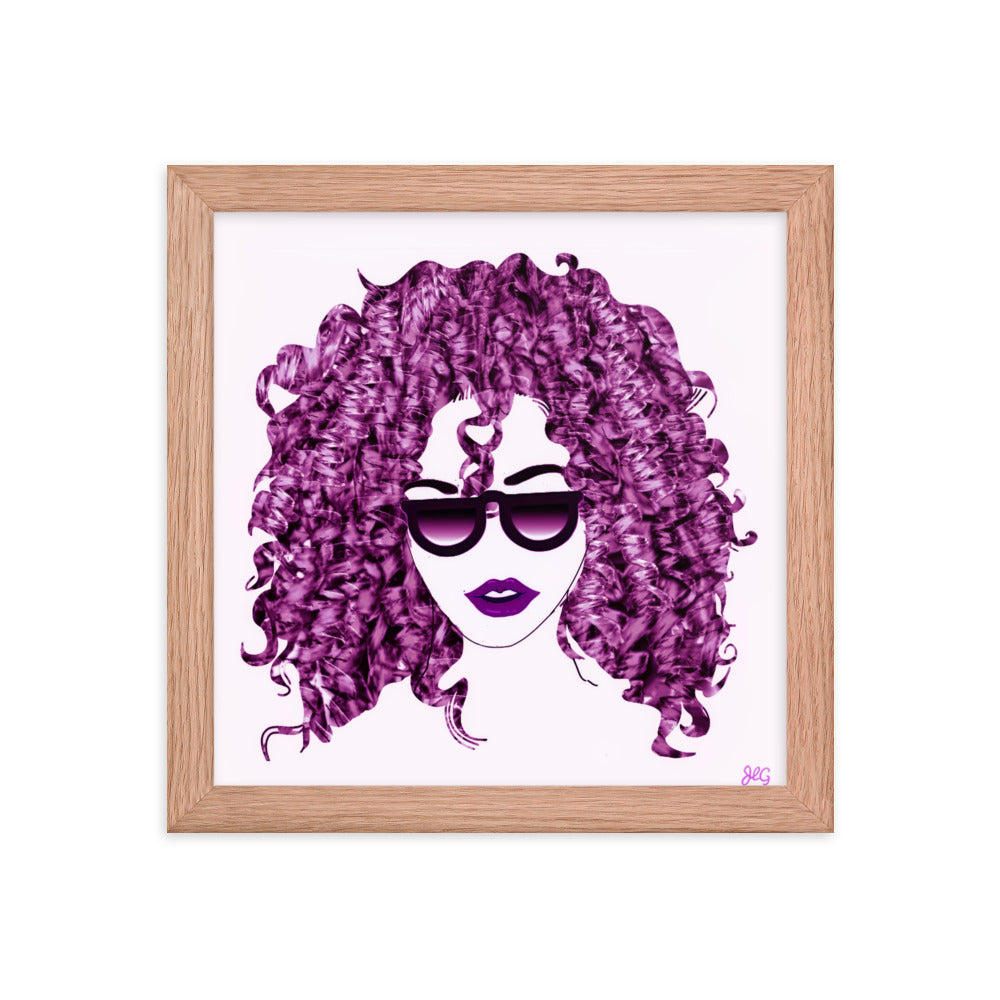 Purple Curls