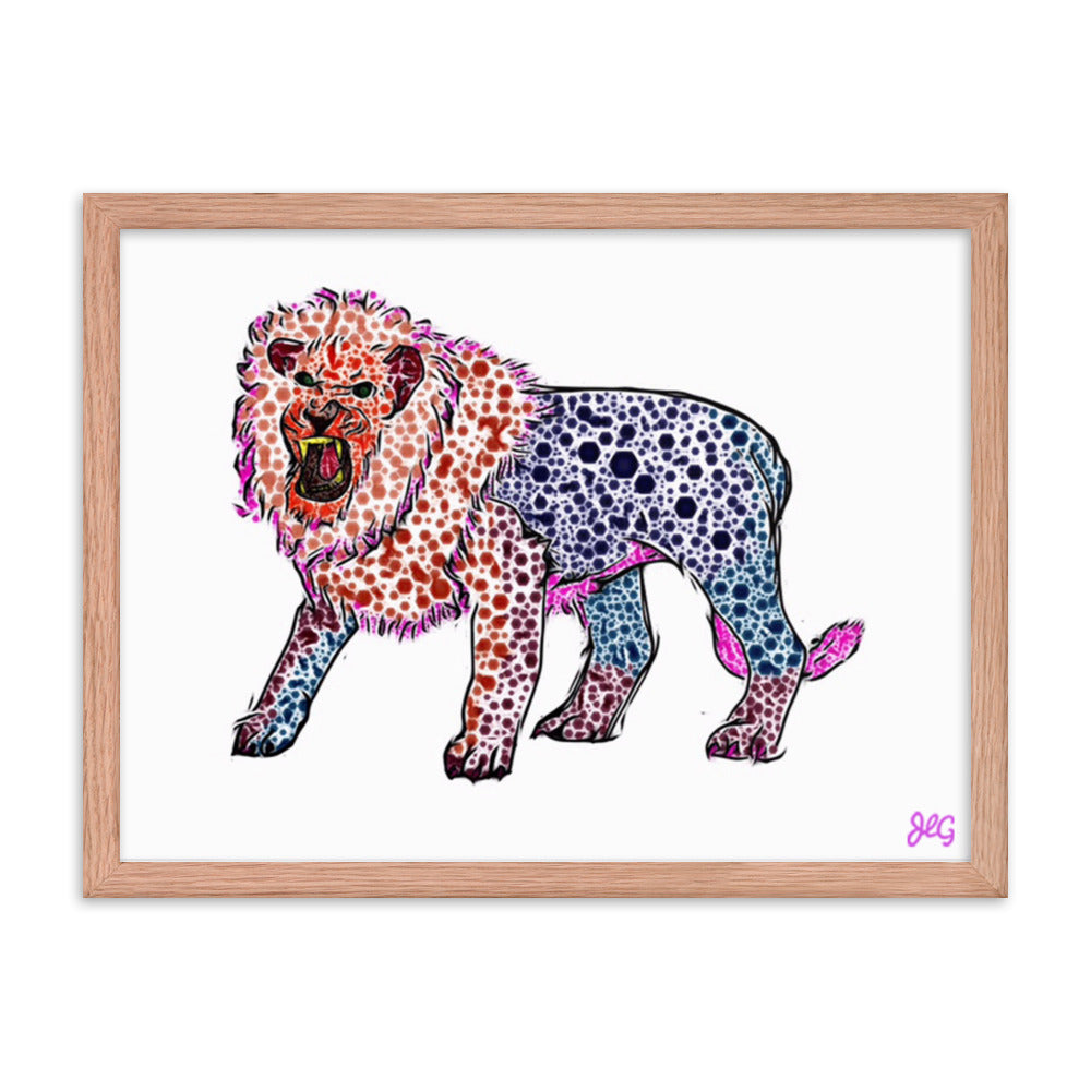 Multicolor Lion