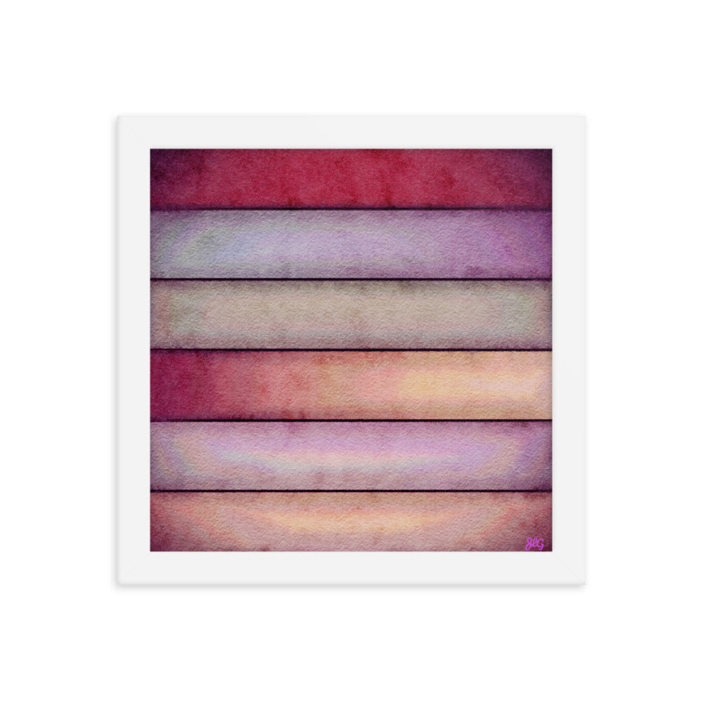 Stripes in a Pink Palette