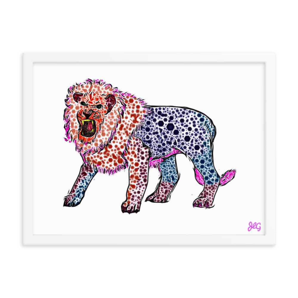 Multicolor Lion