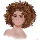 Pensive Curly Girl In Color