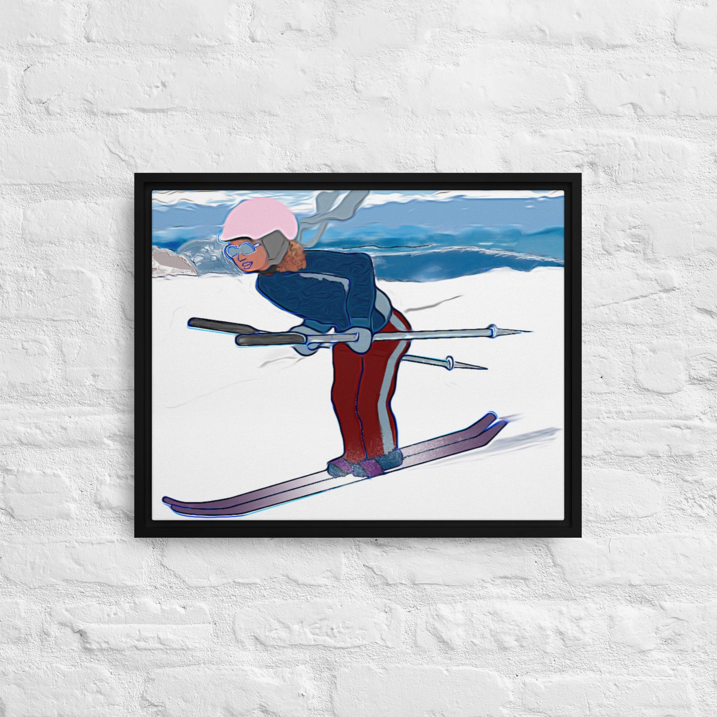 Skier on the Slopes