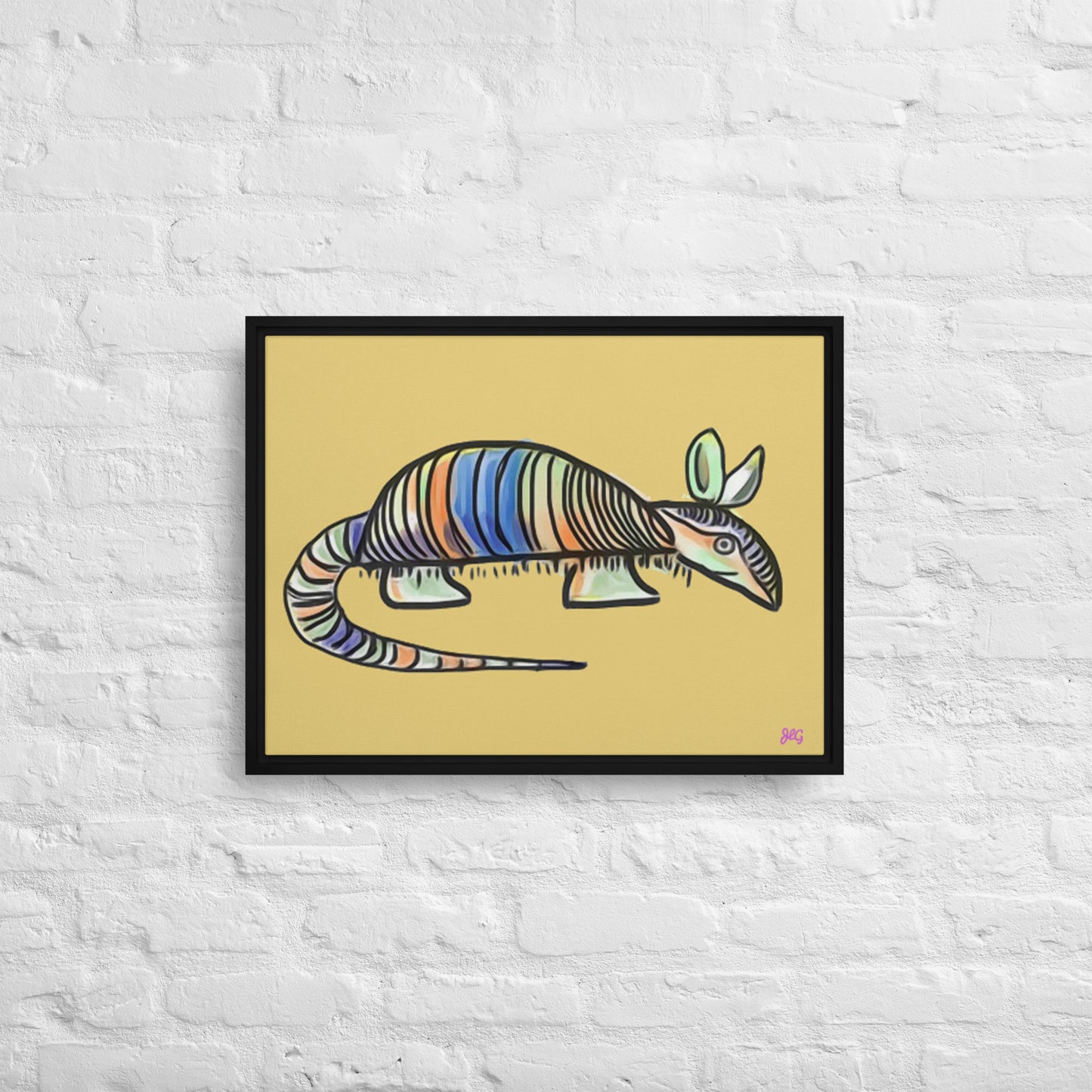 Colorful Armadillo