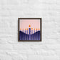 Swirling Hanukkah Candles