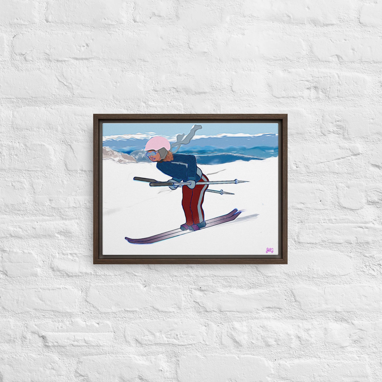 Skier on the Slopes