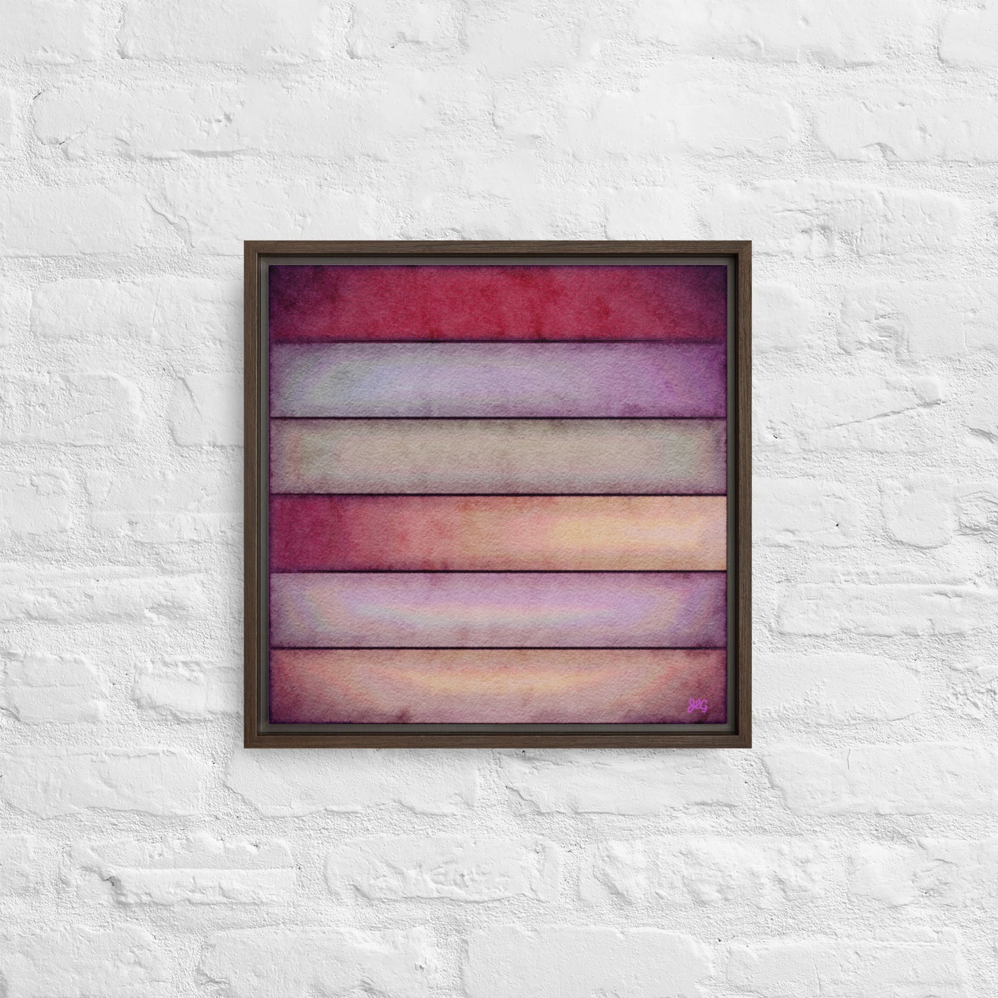 Stripes in a Pink Palette