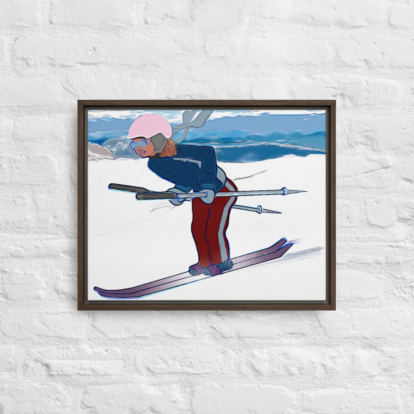 Skier on the Slopes