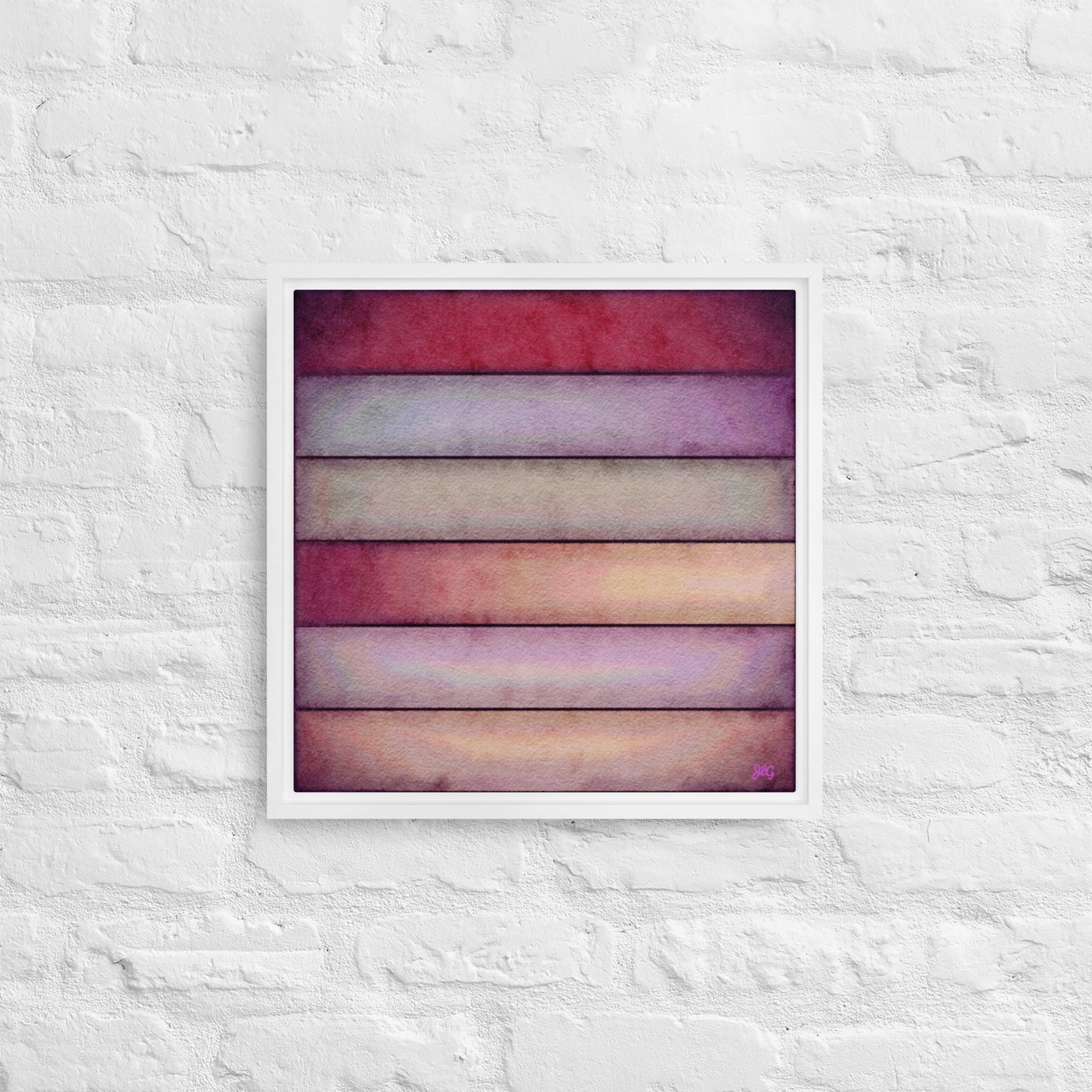 Stripes in a Pink Palette