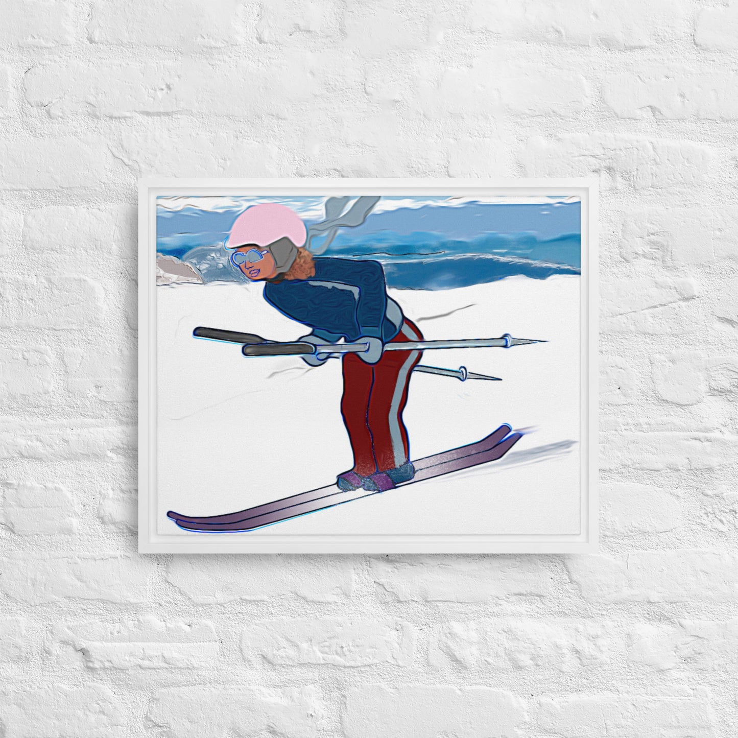 Skier on the Slopes