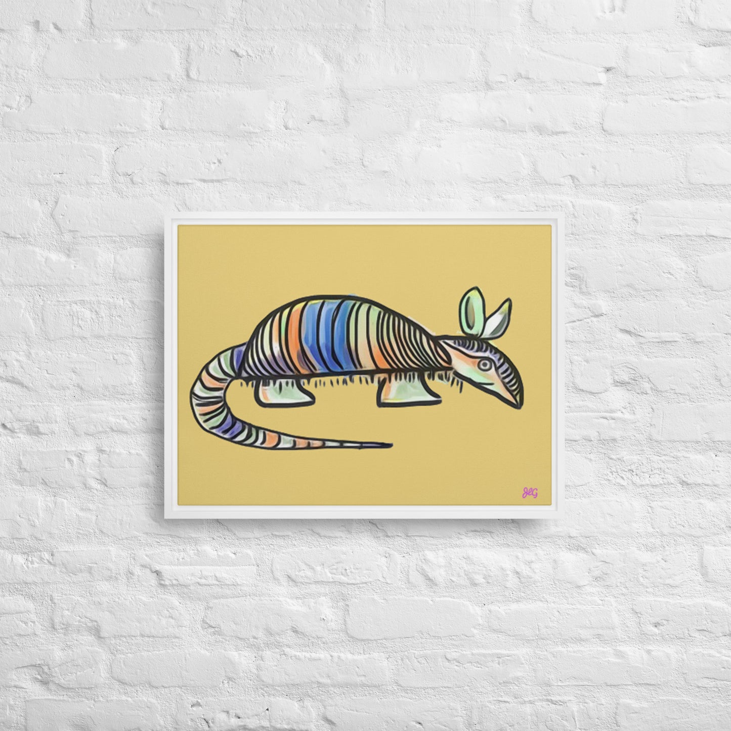 Colorful Armadillo