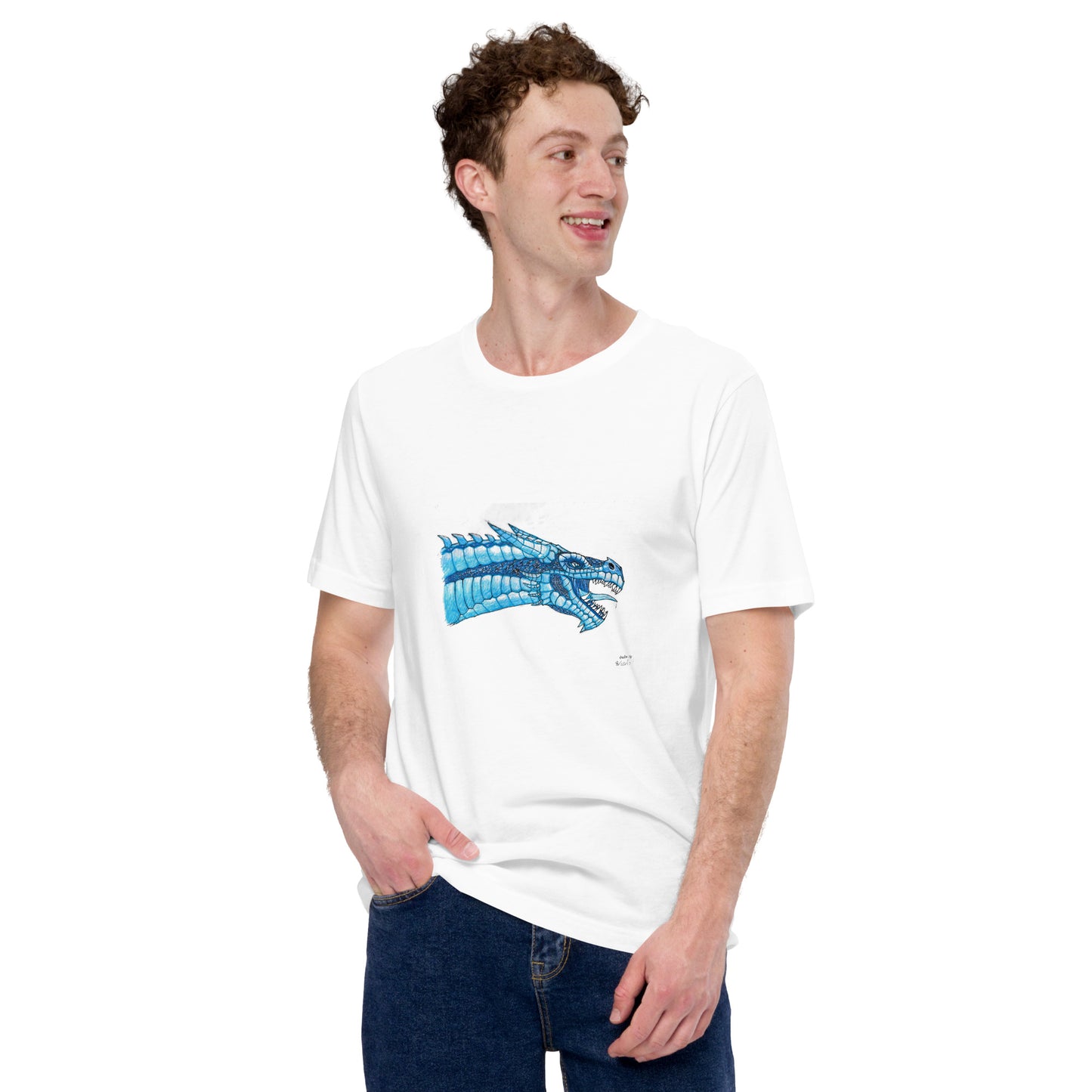 Ferocious Dragon Unisex t-shirt