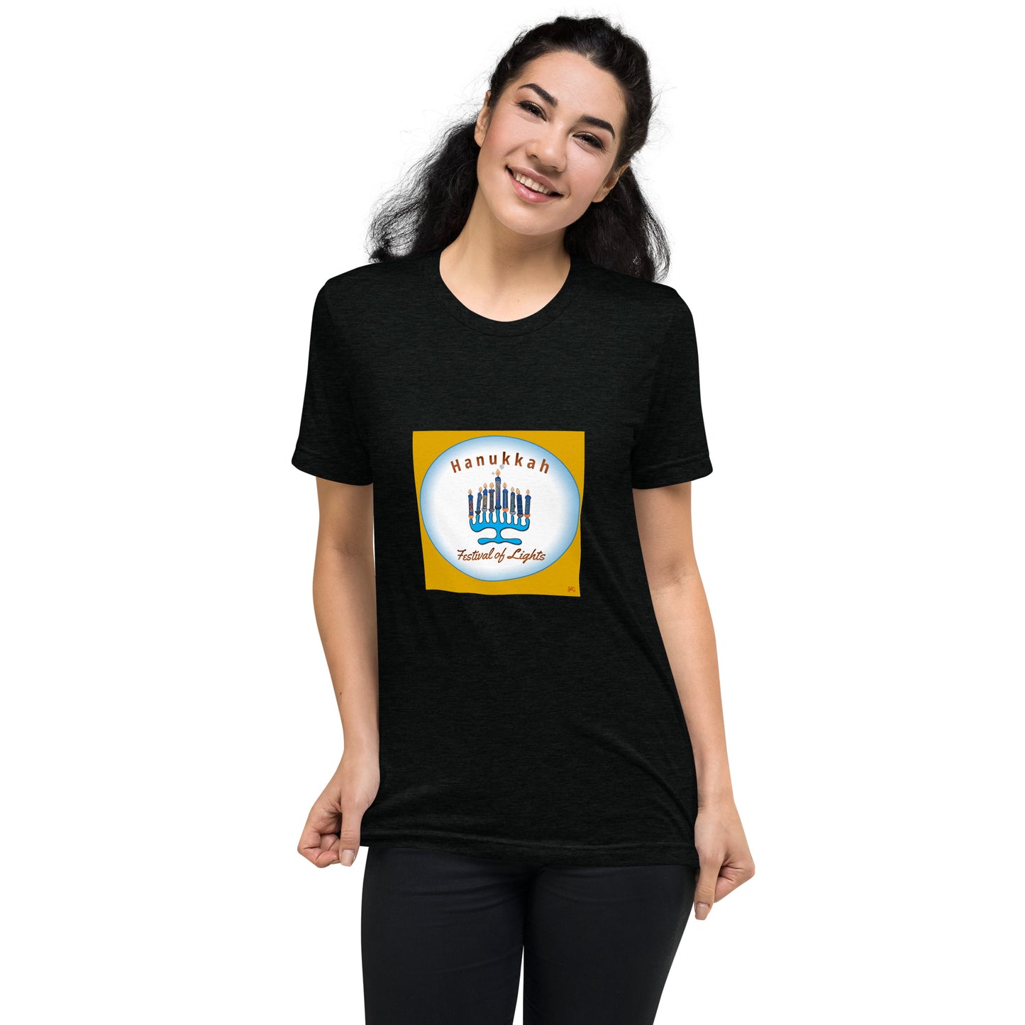 Artsy Menorah Unisex T-Shirt