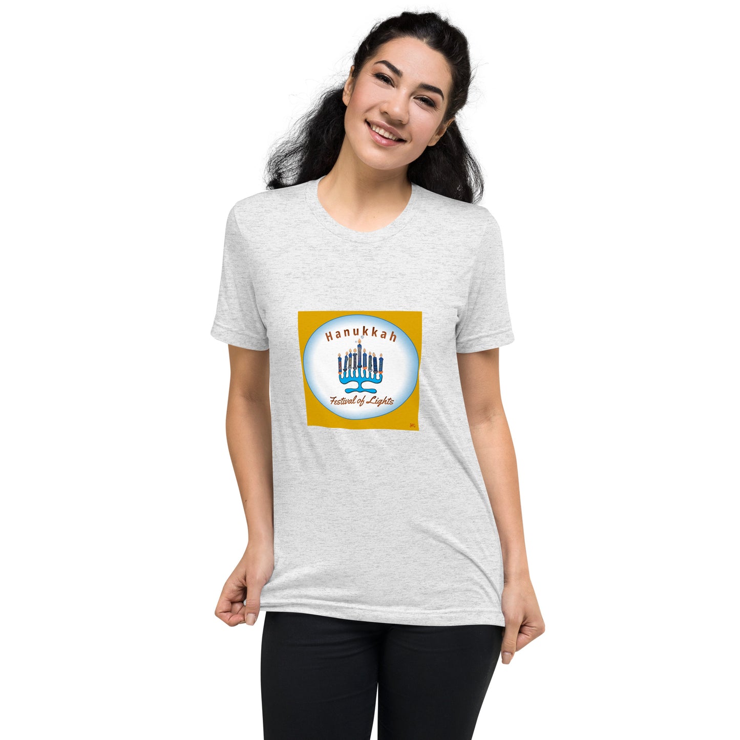 Artsy Menorah Unisex T-Shirt